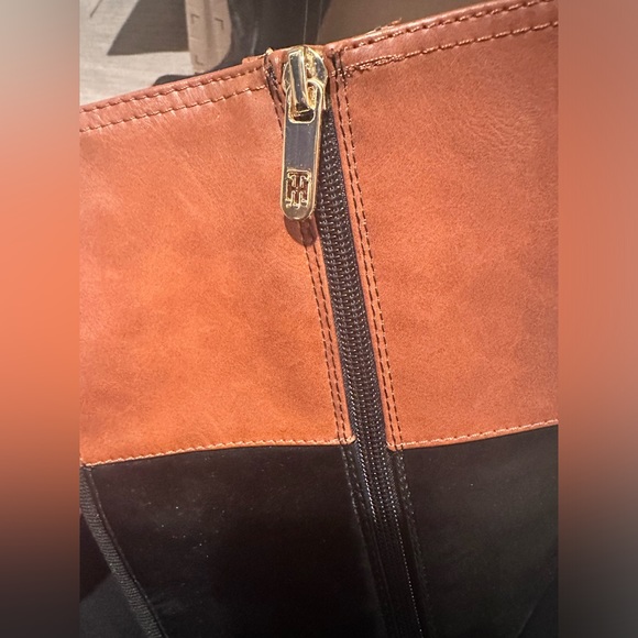 🆕Tommy Hilfiger Wide Calf Riding Boots leather boots - Picture 15 of 15